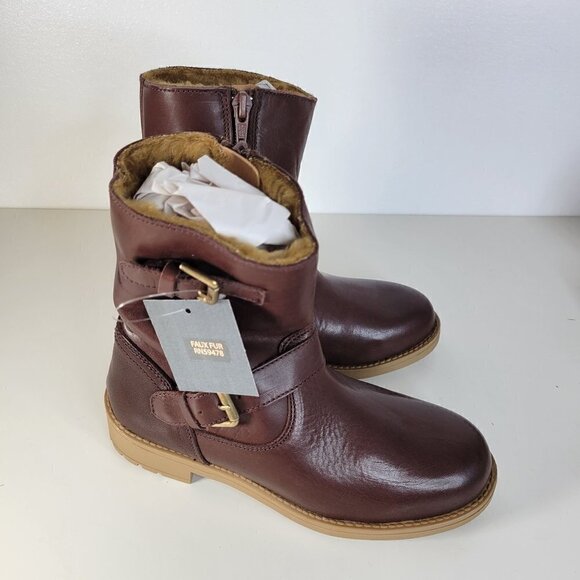 ENZO TESOTI Made In Spain Leather Double Buckle Boots (2 Little Kid) - Picture 14 of 16